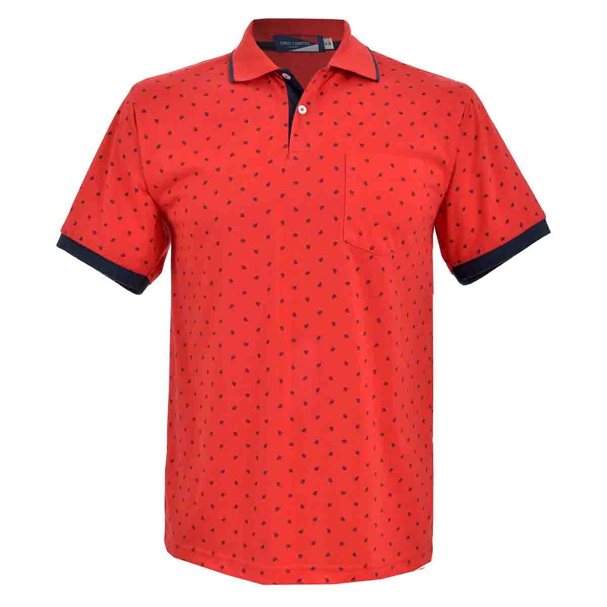 Playera Polo Estampada Carlo Corinto