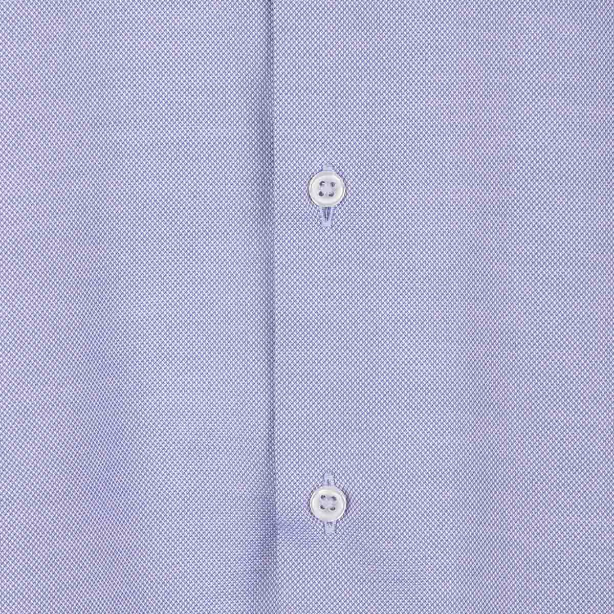 Camisa de Vestir Azul Combinado Bruno Magnani