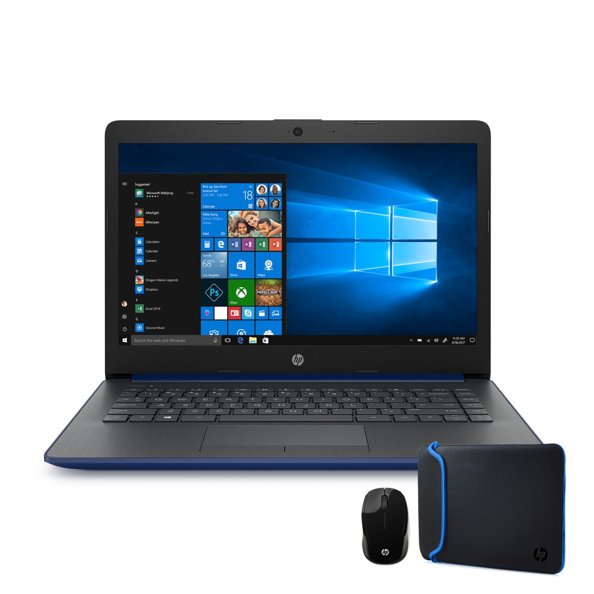 Paquete Laptop 14-Cm0021 Hp+ Funda, Mouse y Audífonos