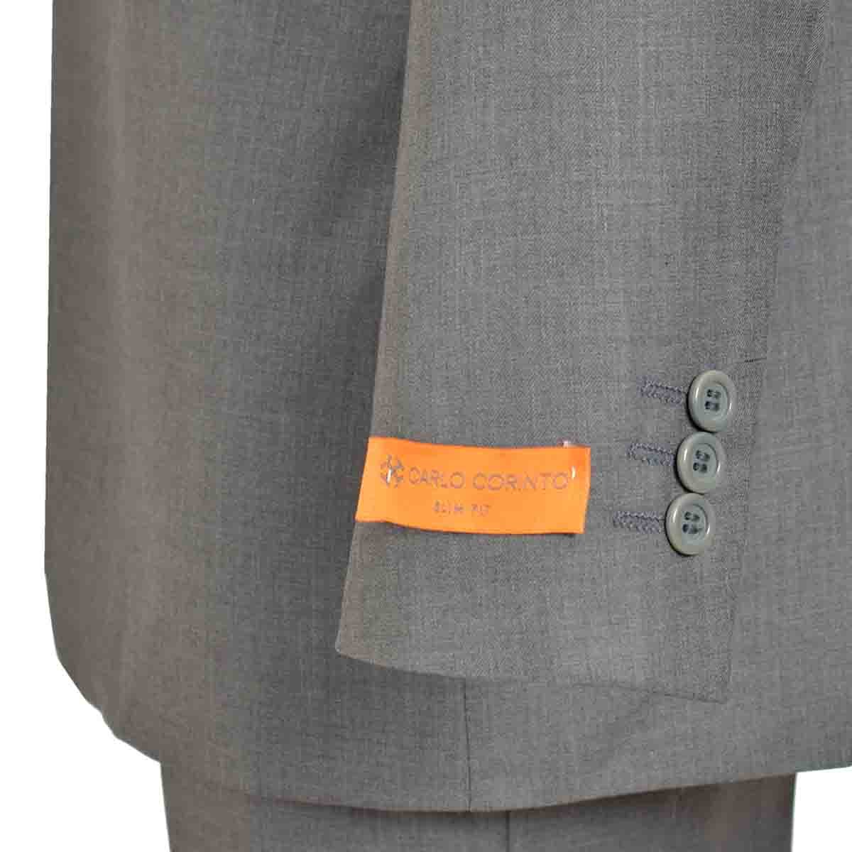 Traje Slim Fit Gris Carlo Corinto Grv0719216