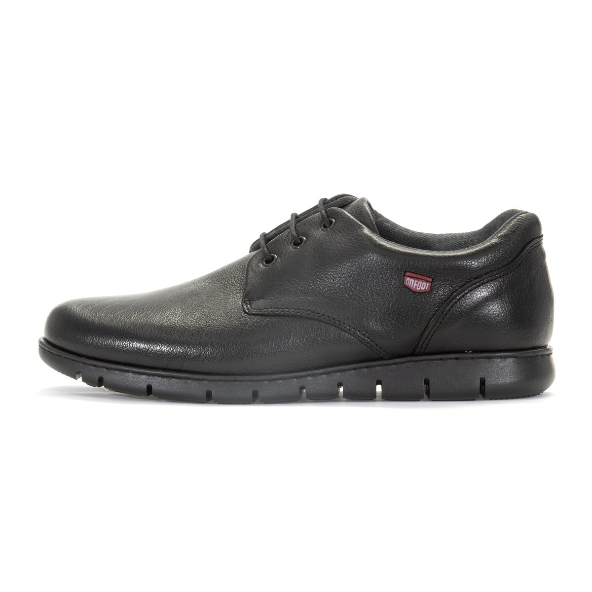 Choclo de Piel Negro On Foot Your Way