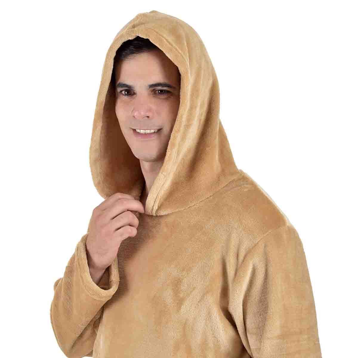 Sudadera con Capucha Y Bolso Isotoner