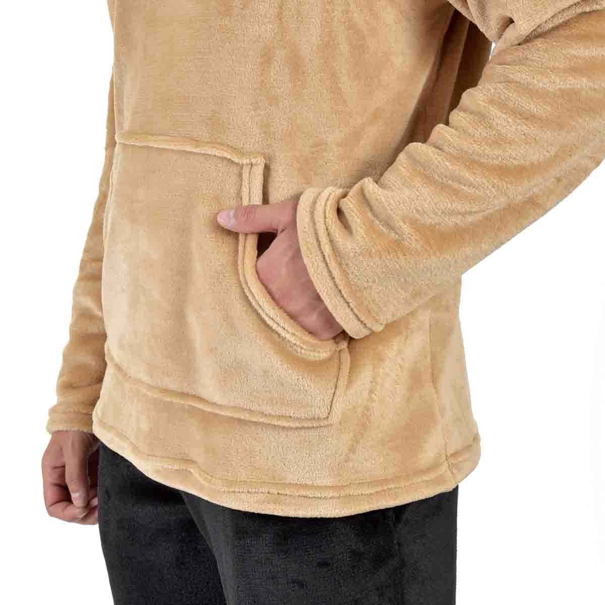 Sudadera con Capucha Y Bolso Isotoner