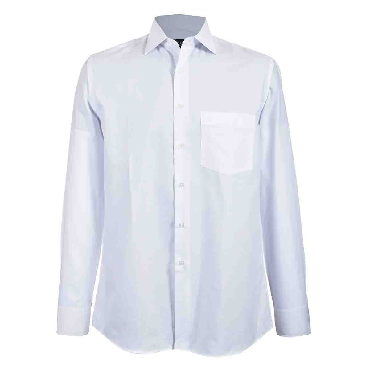 Camisa de Vestir Tradicional Blanco Secf 08 Carlo Corinto para Caballero