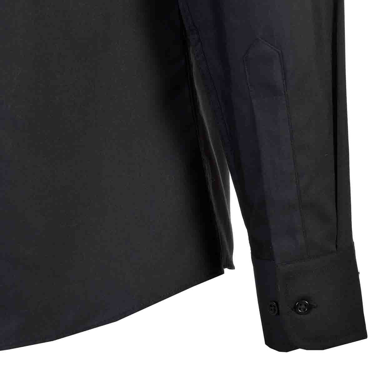 Camisa de Vestir Slim Fit Negra Carlo Corinto para Caballero