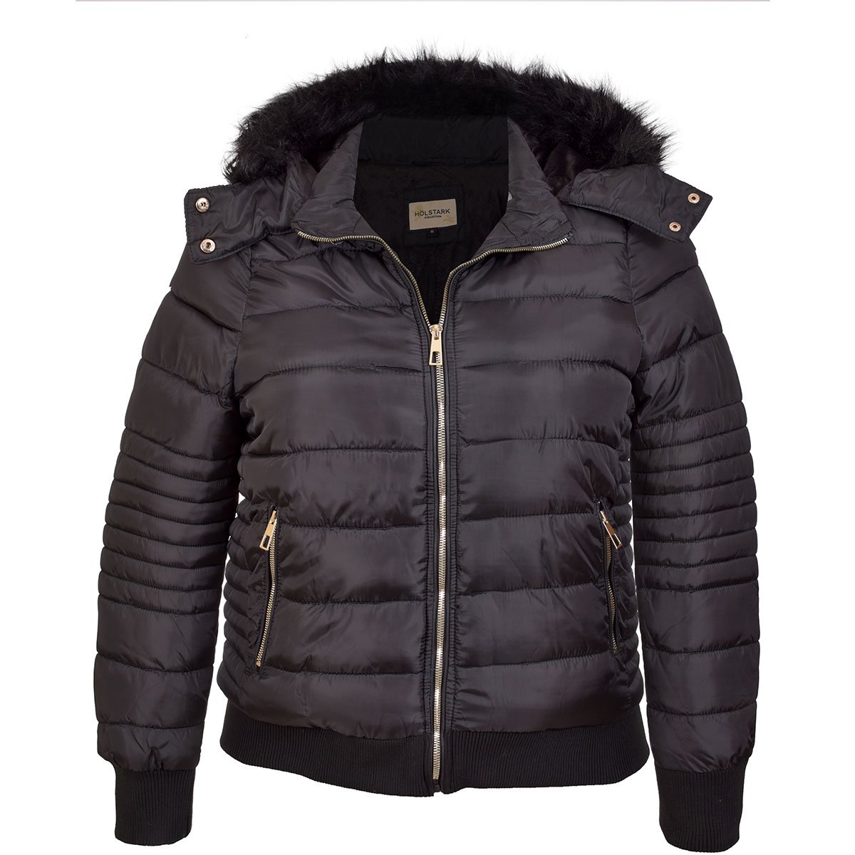 Chamarra con Gorro Holstark para Dama