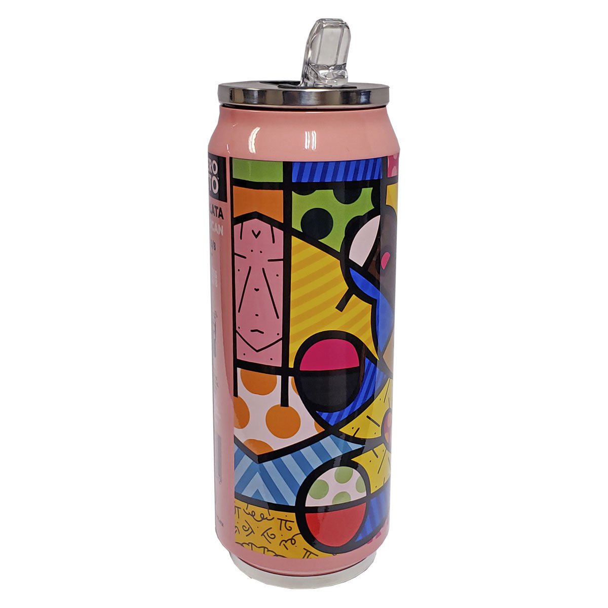 Vaso Lata Térmico Acero Inoxidable Romero Oso Britto 500 Ml