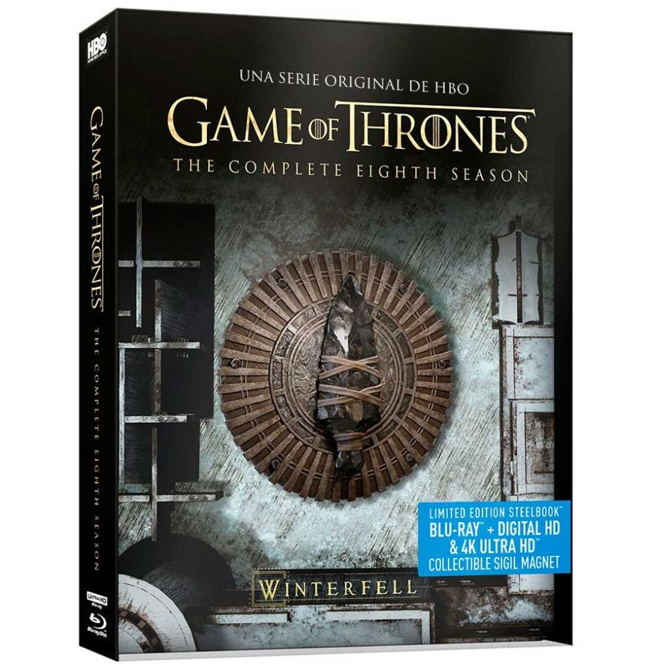 Blu Ray Steelbook Game Of Thrones Temporada 8