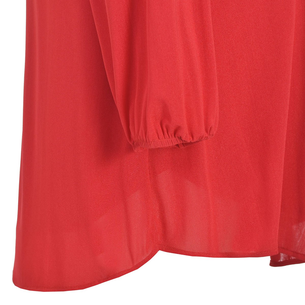 Blusa Manga 3/4 Bordado de Power Mesh Davinchy