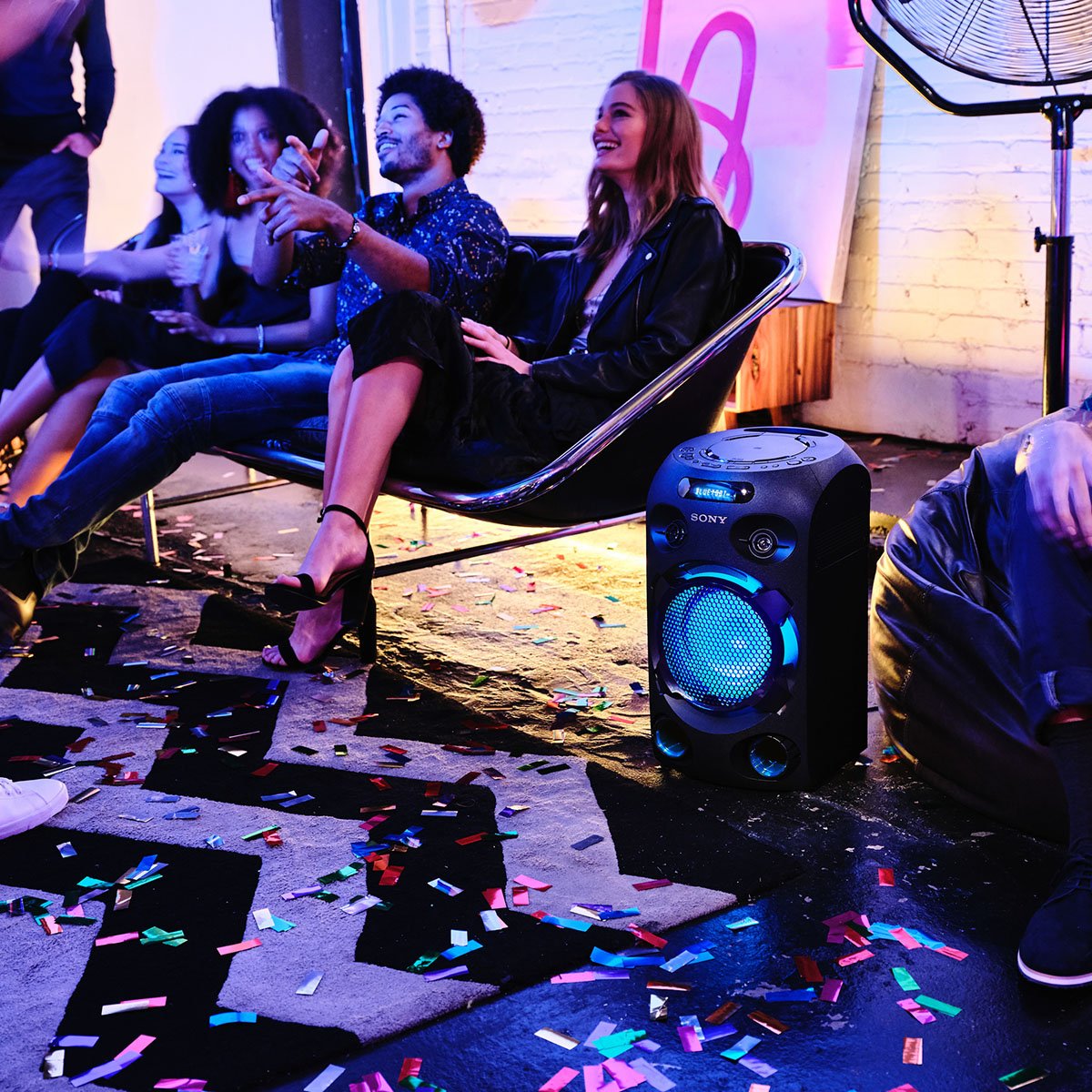 Sistema de Audio de Alta Potencia Mhc-V02 Sony