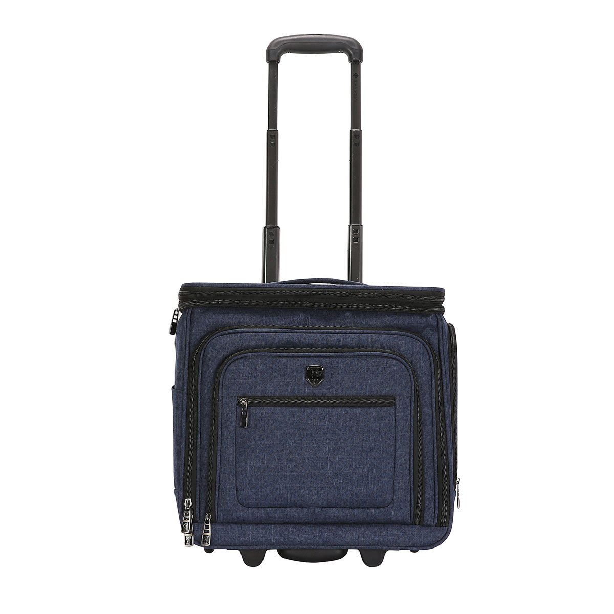 Maleta Individual Rodante Expandible 16" Azul Travelers Club Luggage