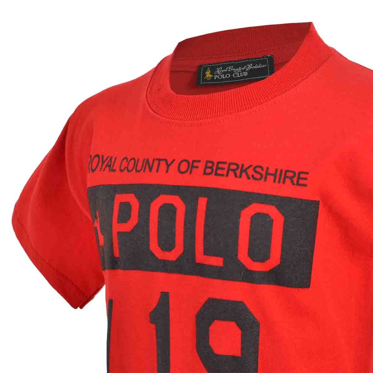 Playera Estampada Manga Corta Royal Polo Club para Ni&ntilde;o