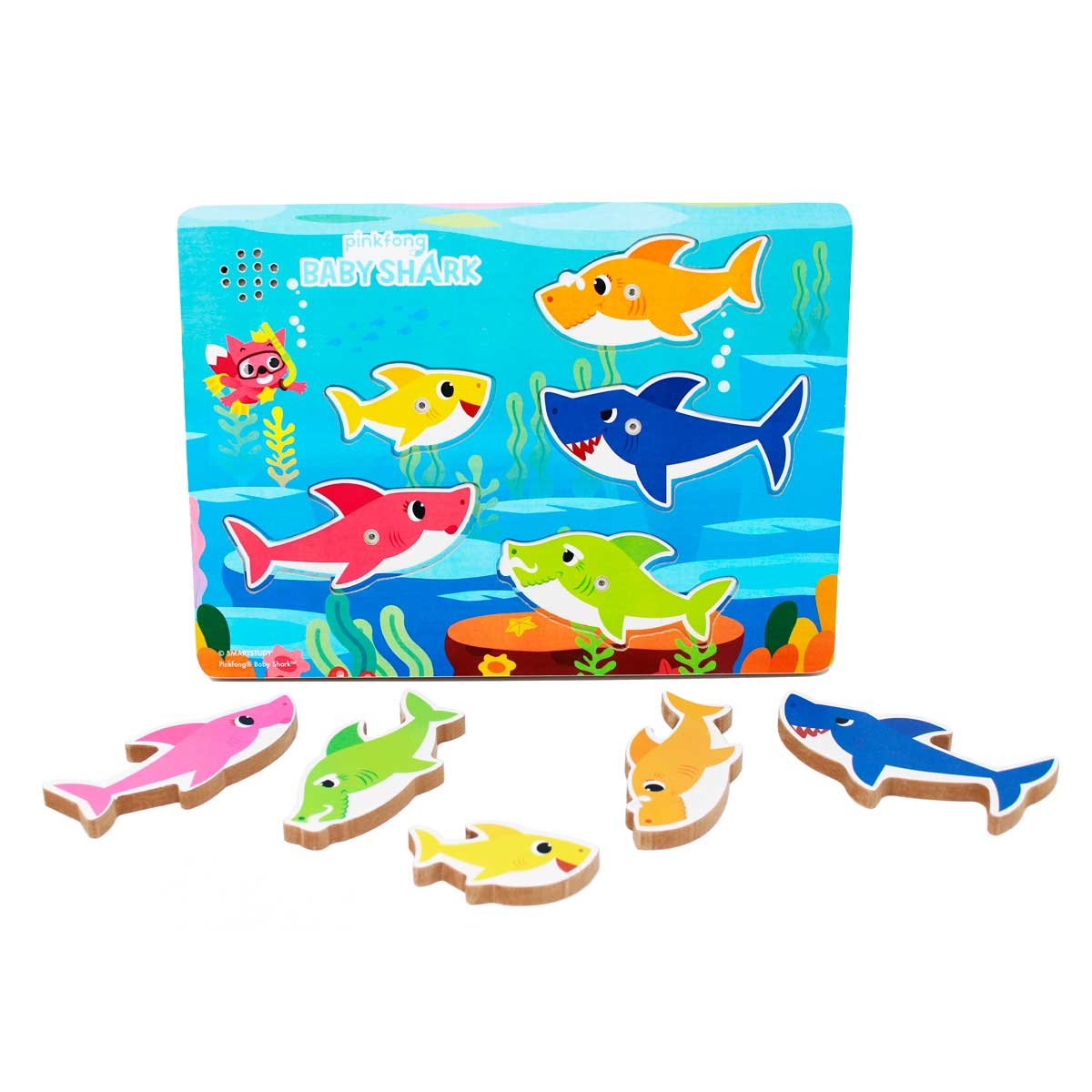 Rompecabezas Musical Baby Shark Spin Master