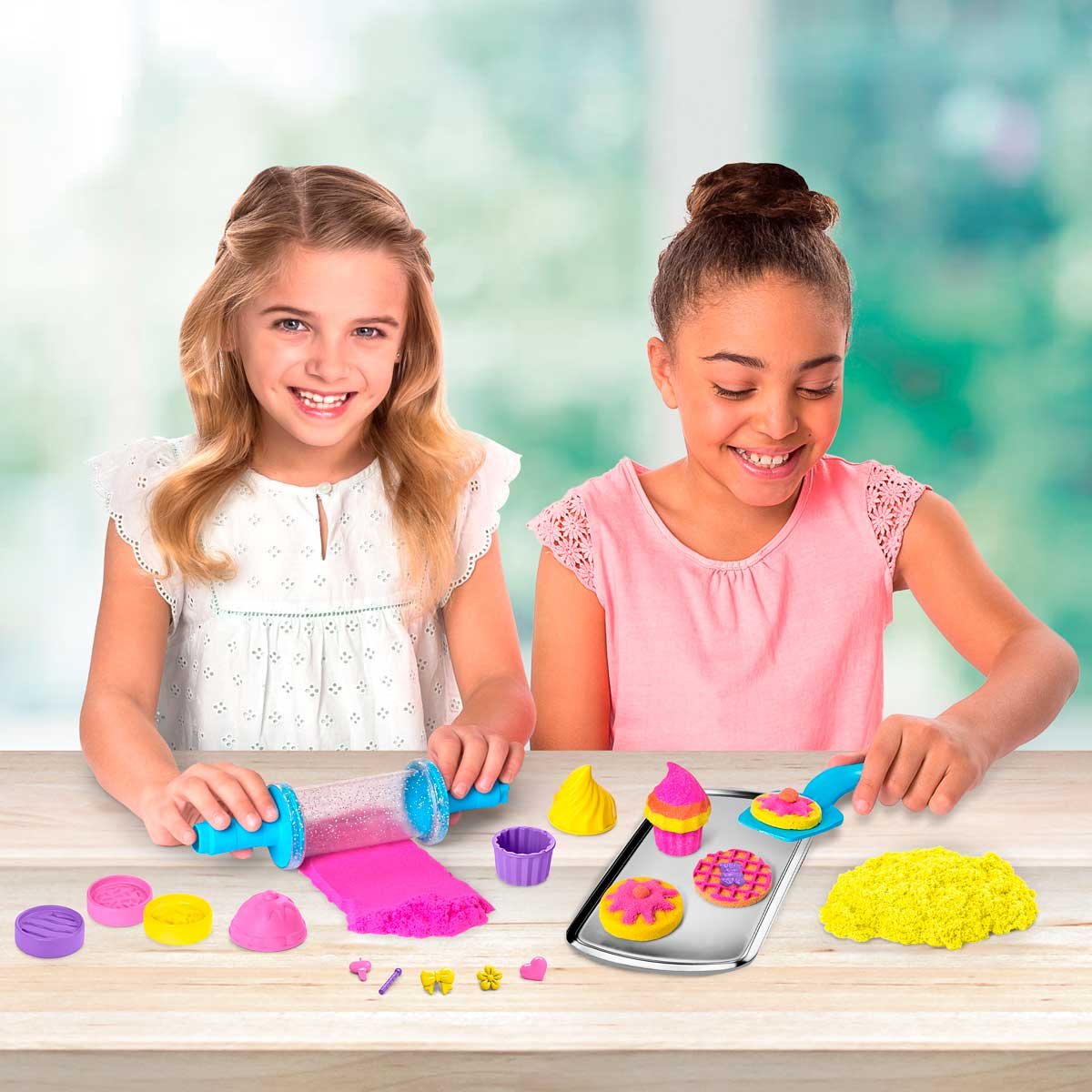 Juego de Pastelería Kinetic Sand Spin Master