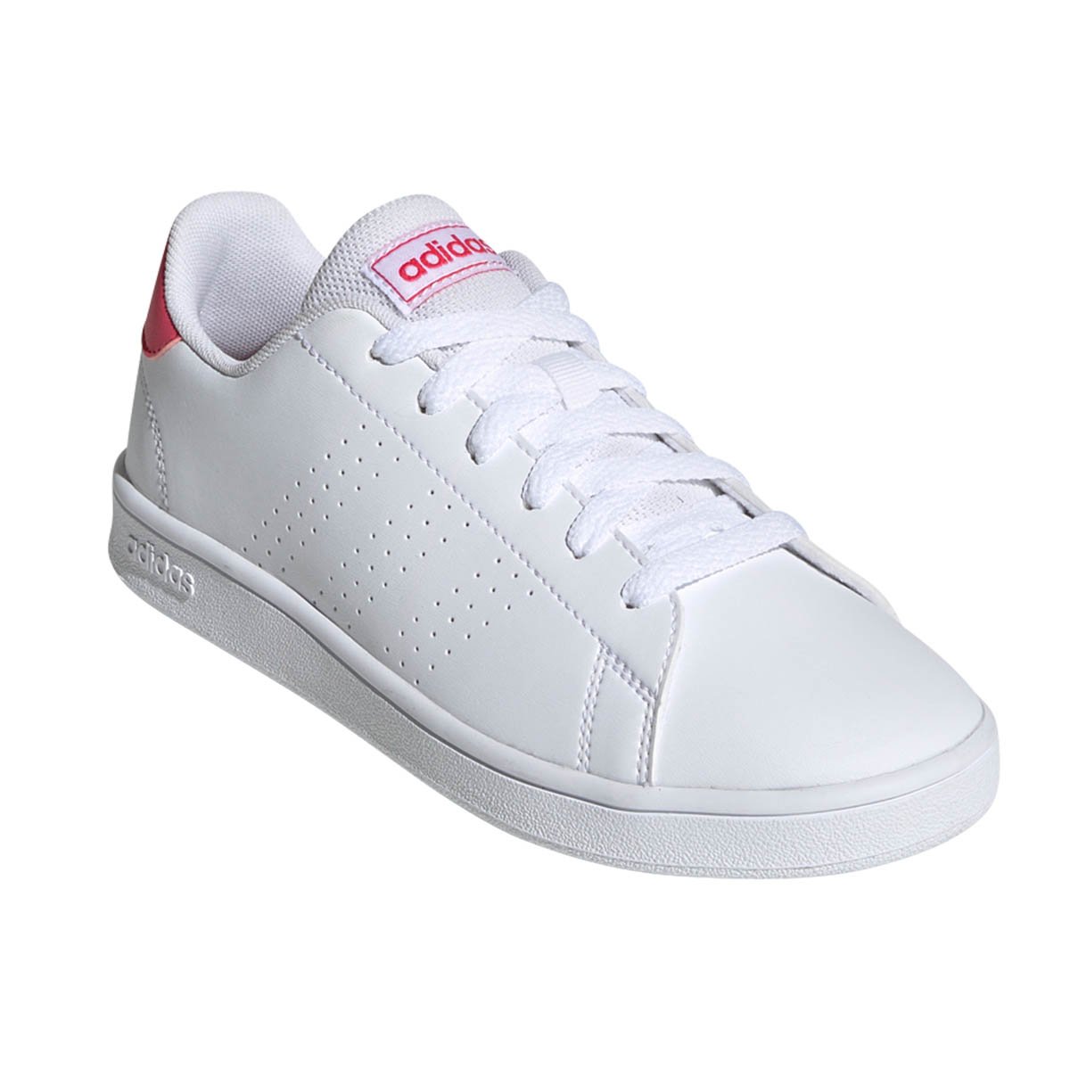 adidas escolares blancos