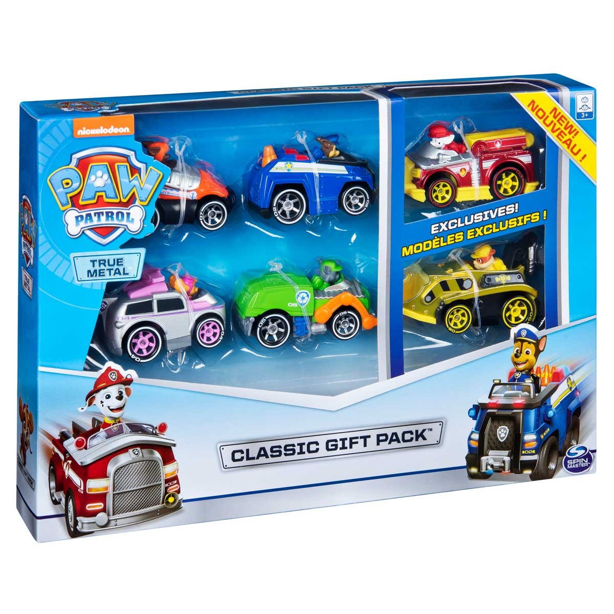 Set de Carros Paw Patrol Die-Cast Spin Master