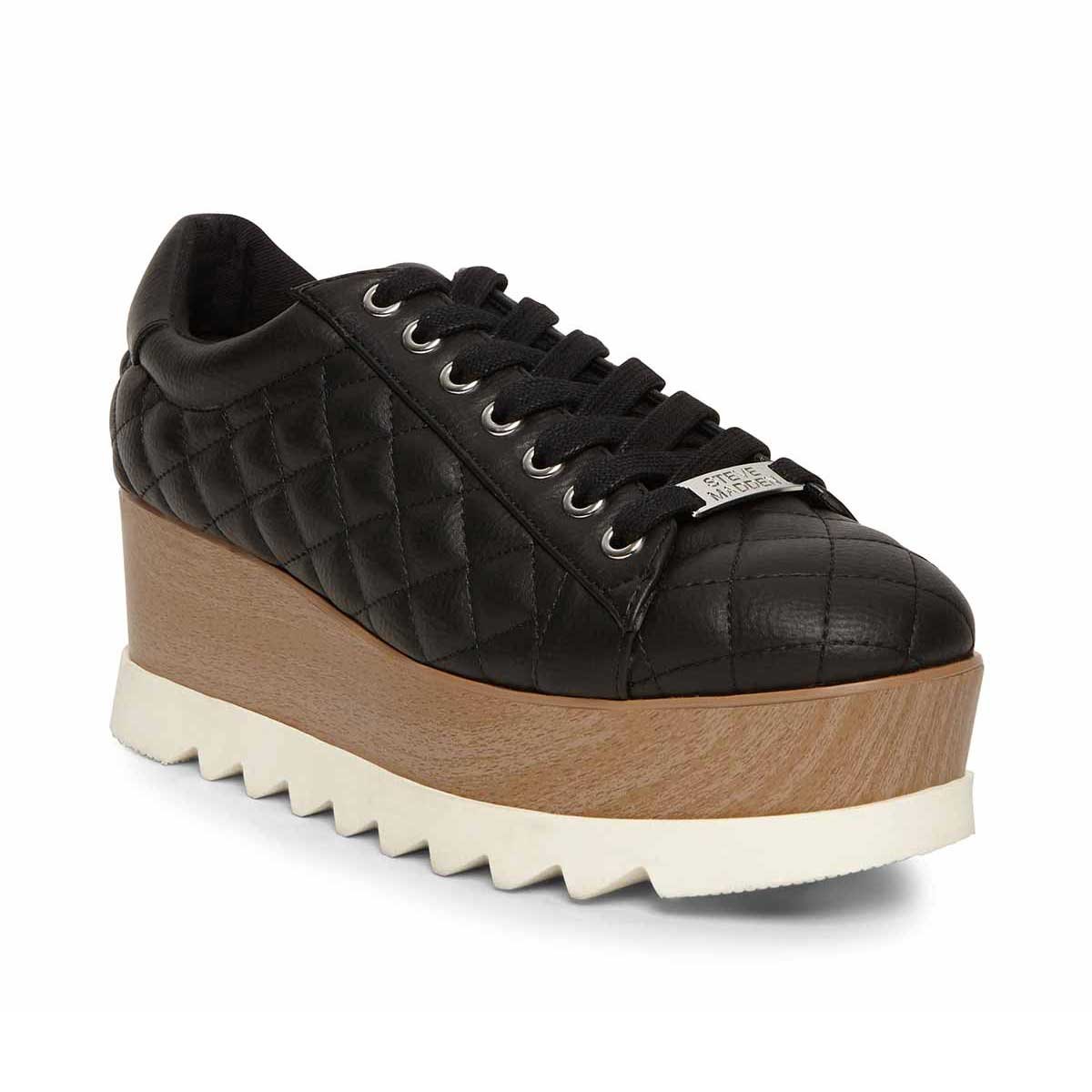 Menstyle Negro con Plataforma Steve Madden