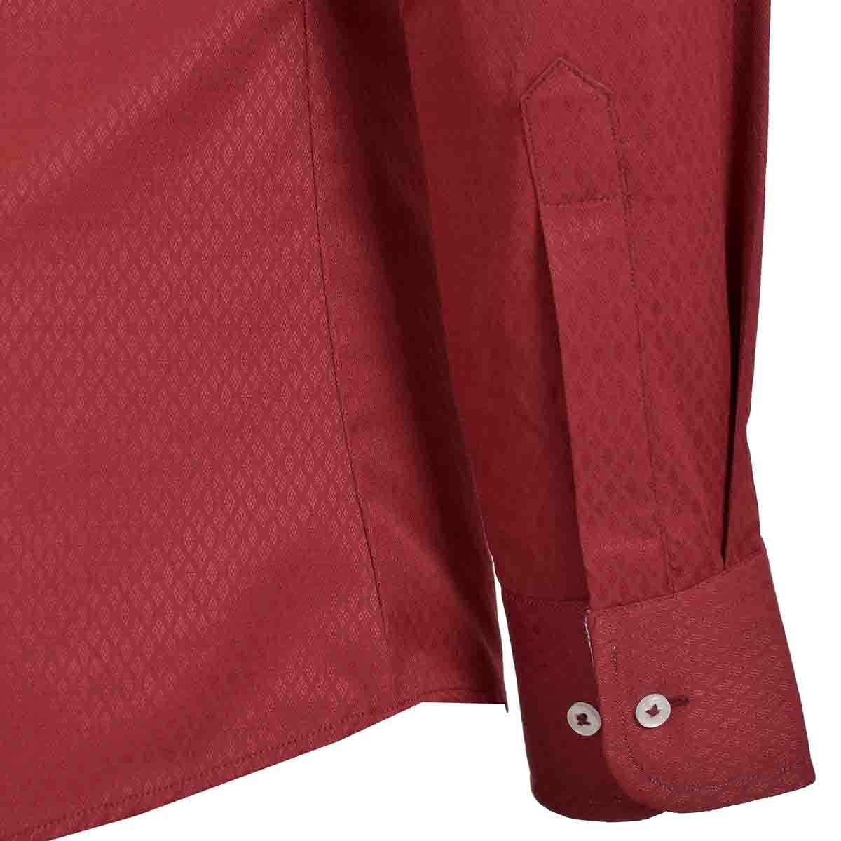 Camisa de Vestir Slim Fit Rojo Secf-0719 Carlo Corinto para Caballero