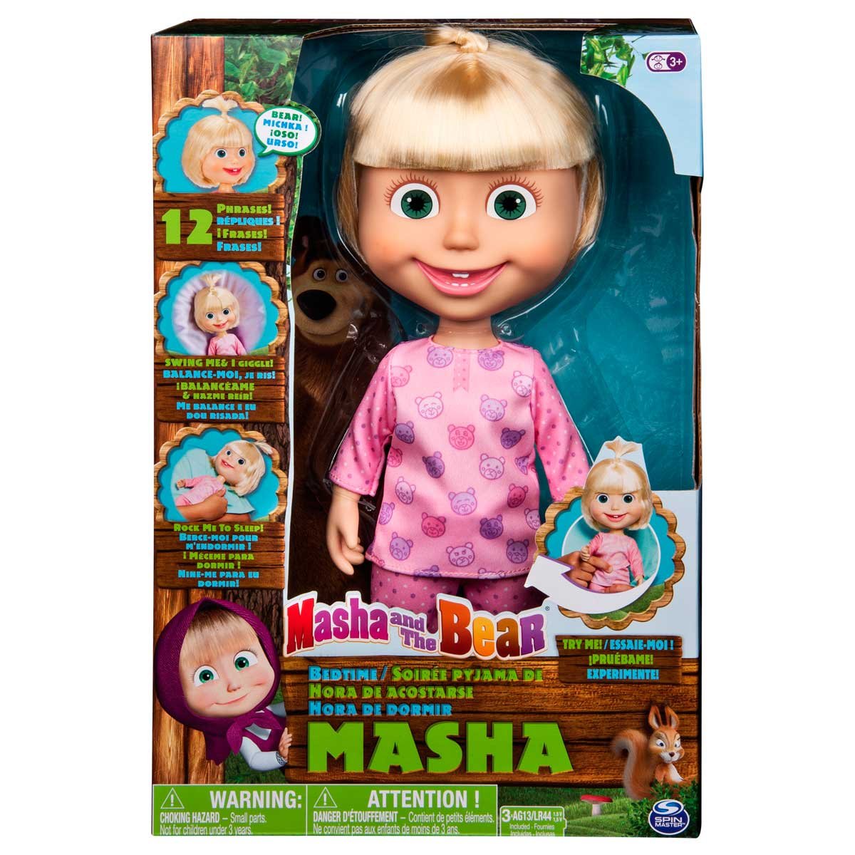 Muñeca Masha Hora de Dormir Spin Master