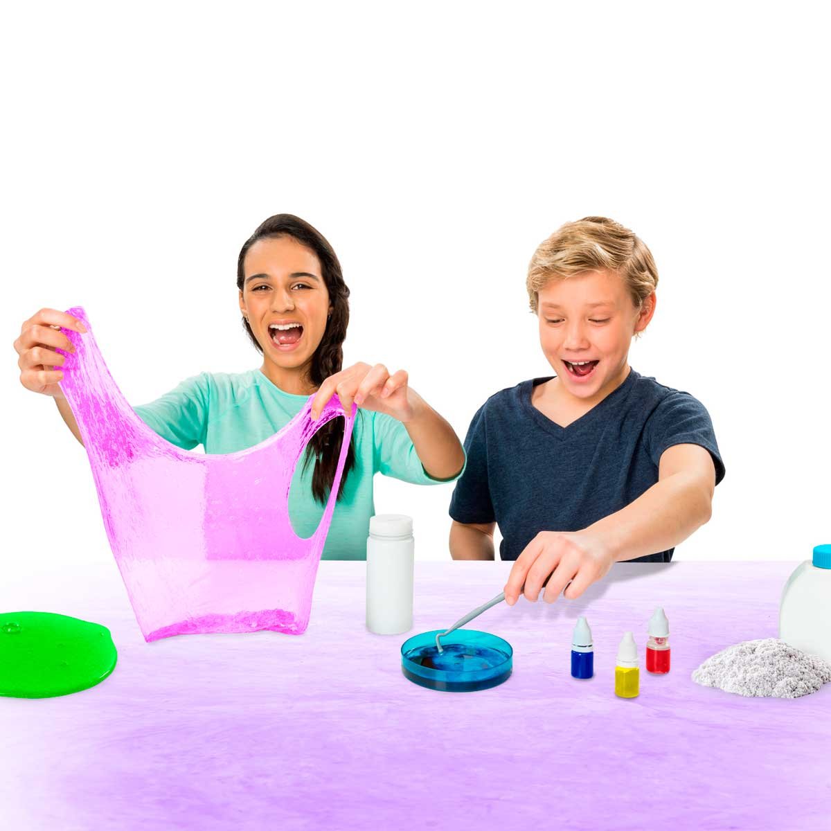 Laboratorio de Slime Kinetic Sand Spin Master