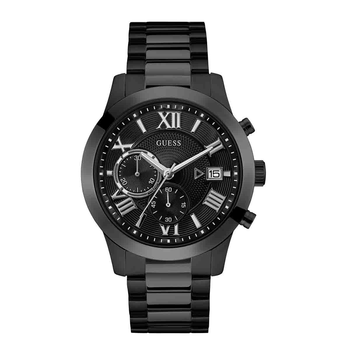 Reloj para Caballero Atlas Negro Guess
