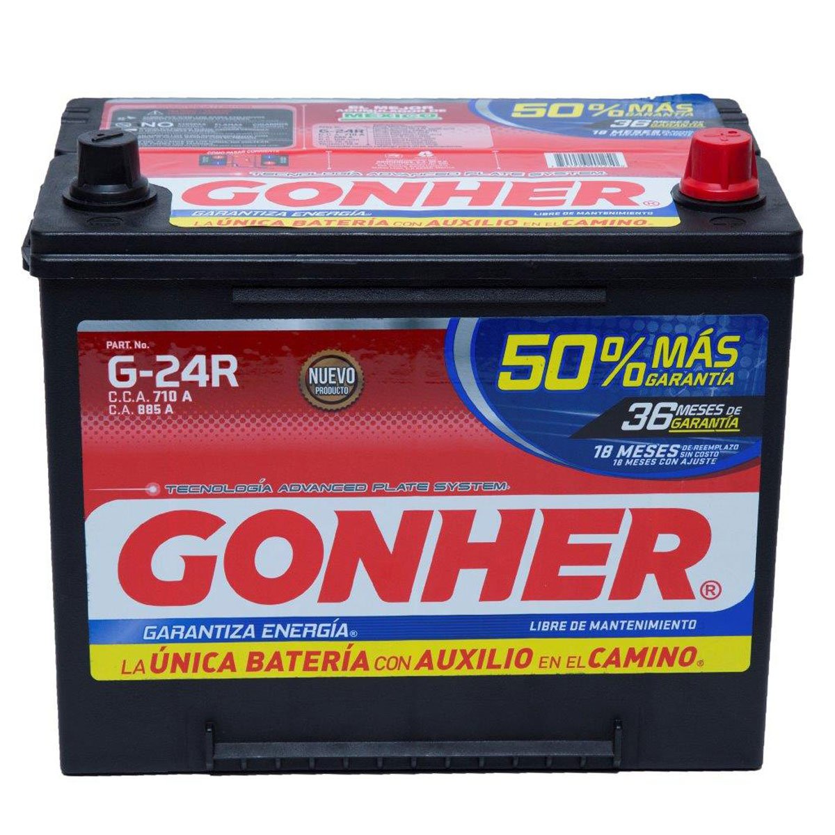Acumulador Marca Gonher Modelo G-24R