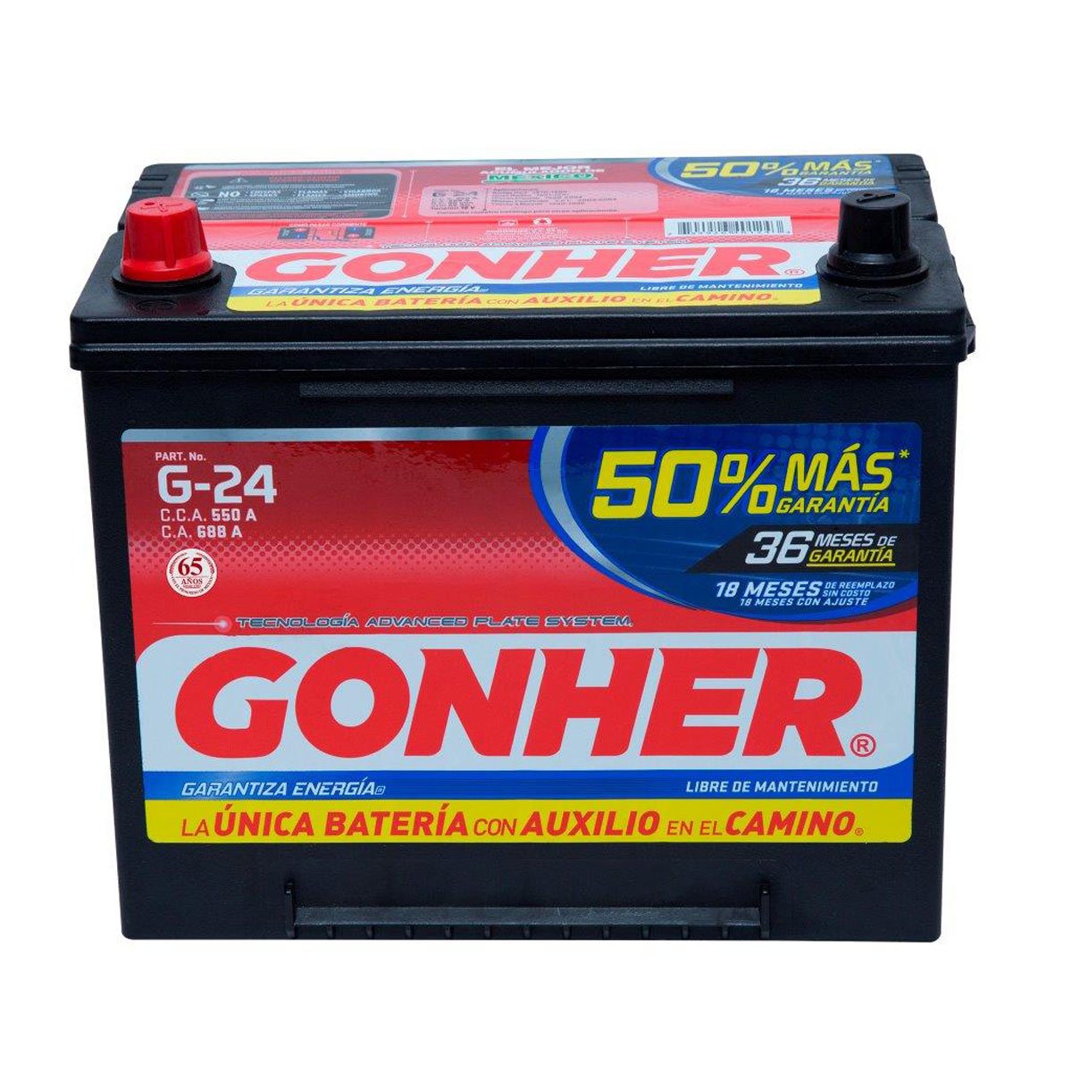 Acumulador Marca Gonher Modelo G-24