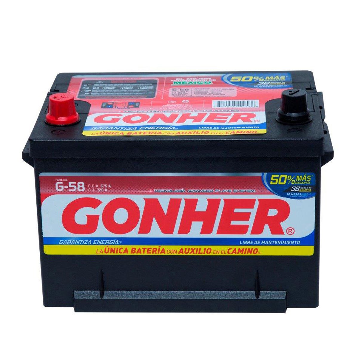 Acumulador Marca Gonher Modelo G-58