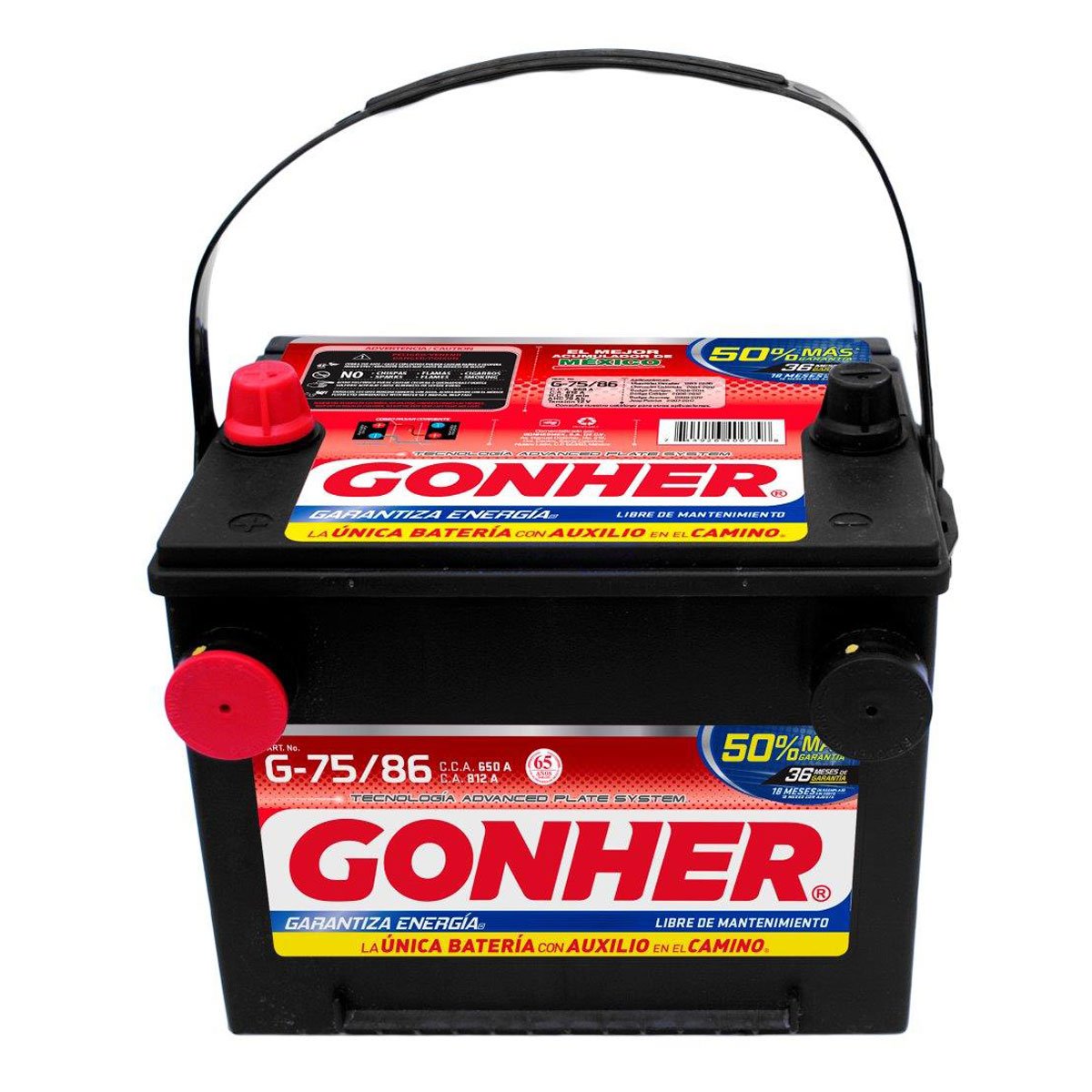 Acumulador Marca Gonher Modelo G-75/86