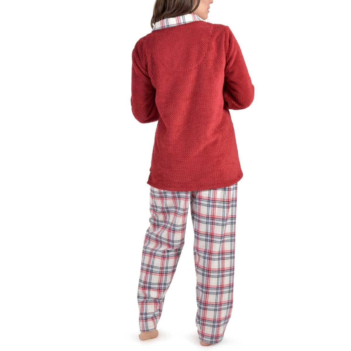Pijama para Dama Fleece de Franela Creaciones Parisina