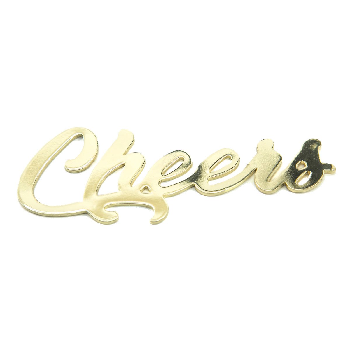 Destapador de Acero Cheers Dorado Running Decora