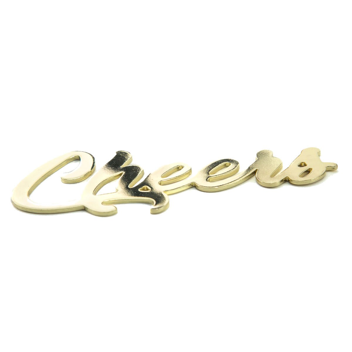 Destapador de Acero Cheers Dorado Running Decora