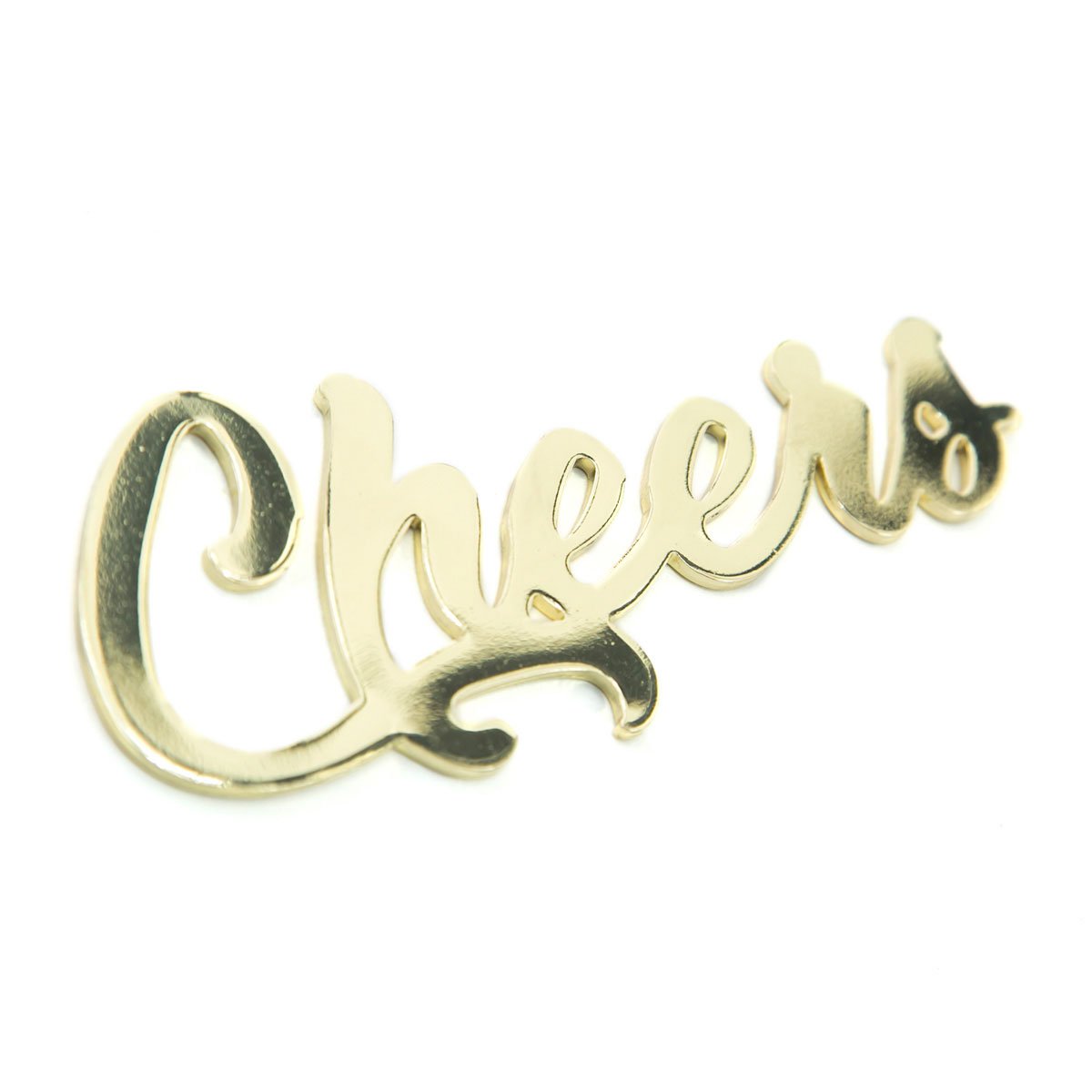 Destapador de Acero Cheers Dorado Running Decora