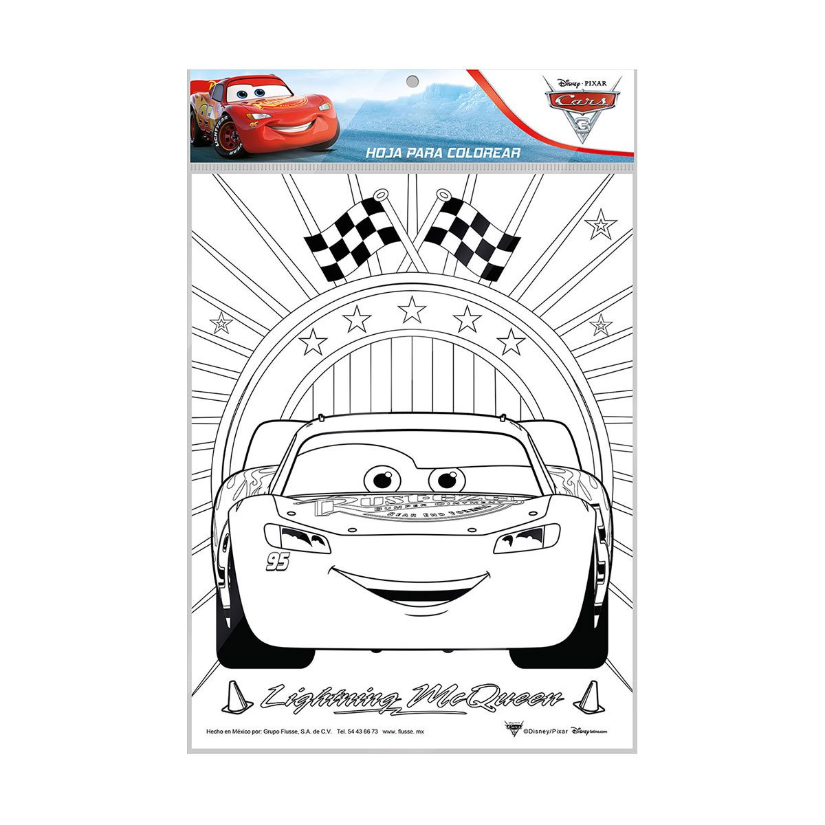 Hoja para Colorear Cars 3 Flusse Flusse hoja-para-colorear-cars-3-flusse-flusse