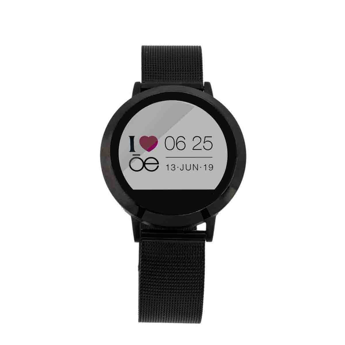 Smartwatch para Dama Negro Cloe Modelo Oe2000-Bk