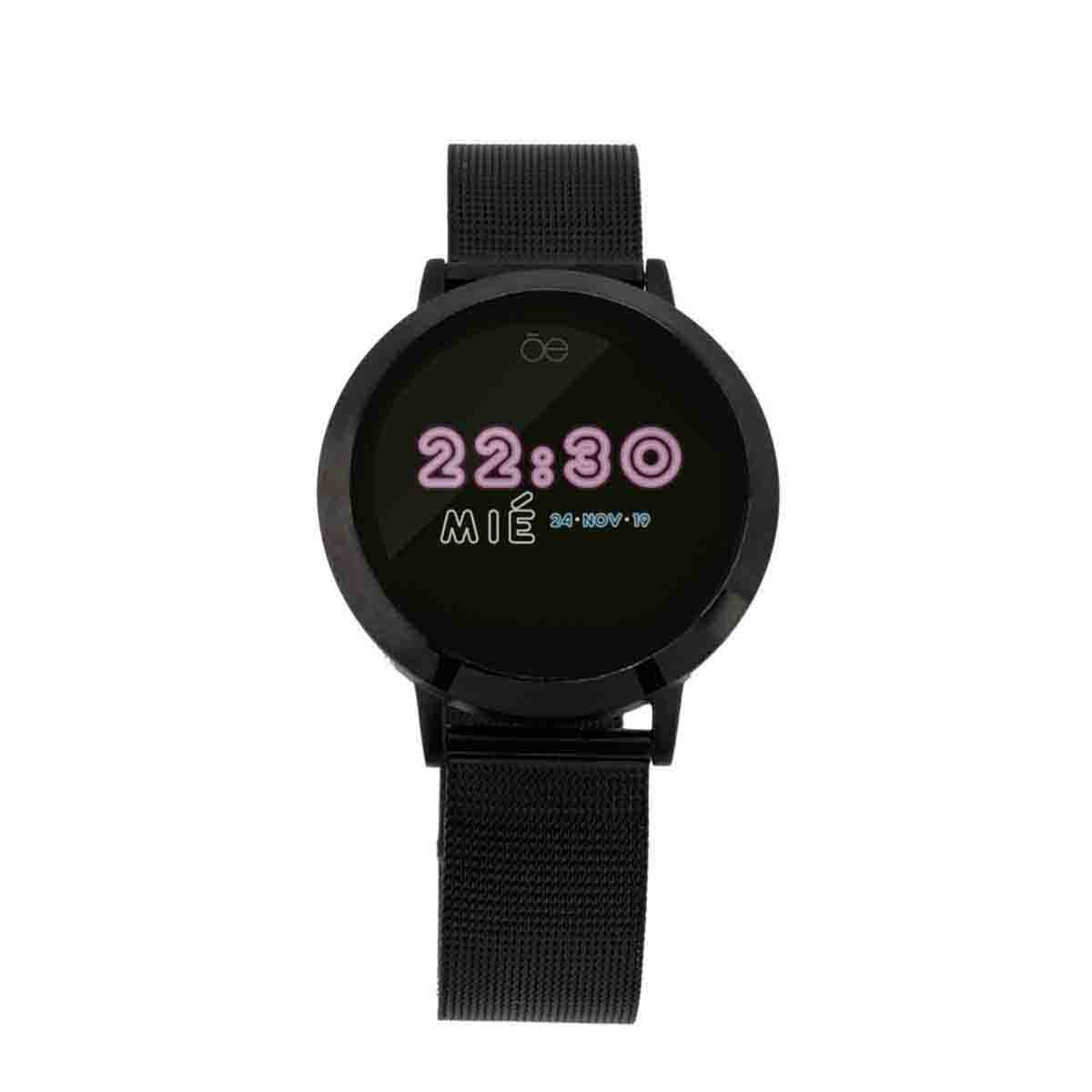 Smartwatch para Dama Negro Cloe Modelo Oe2000-Bk