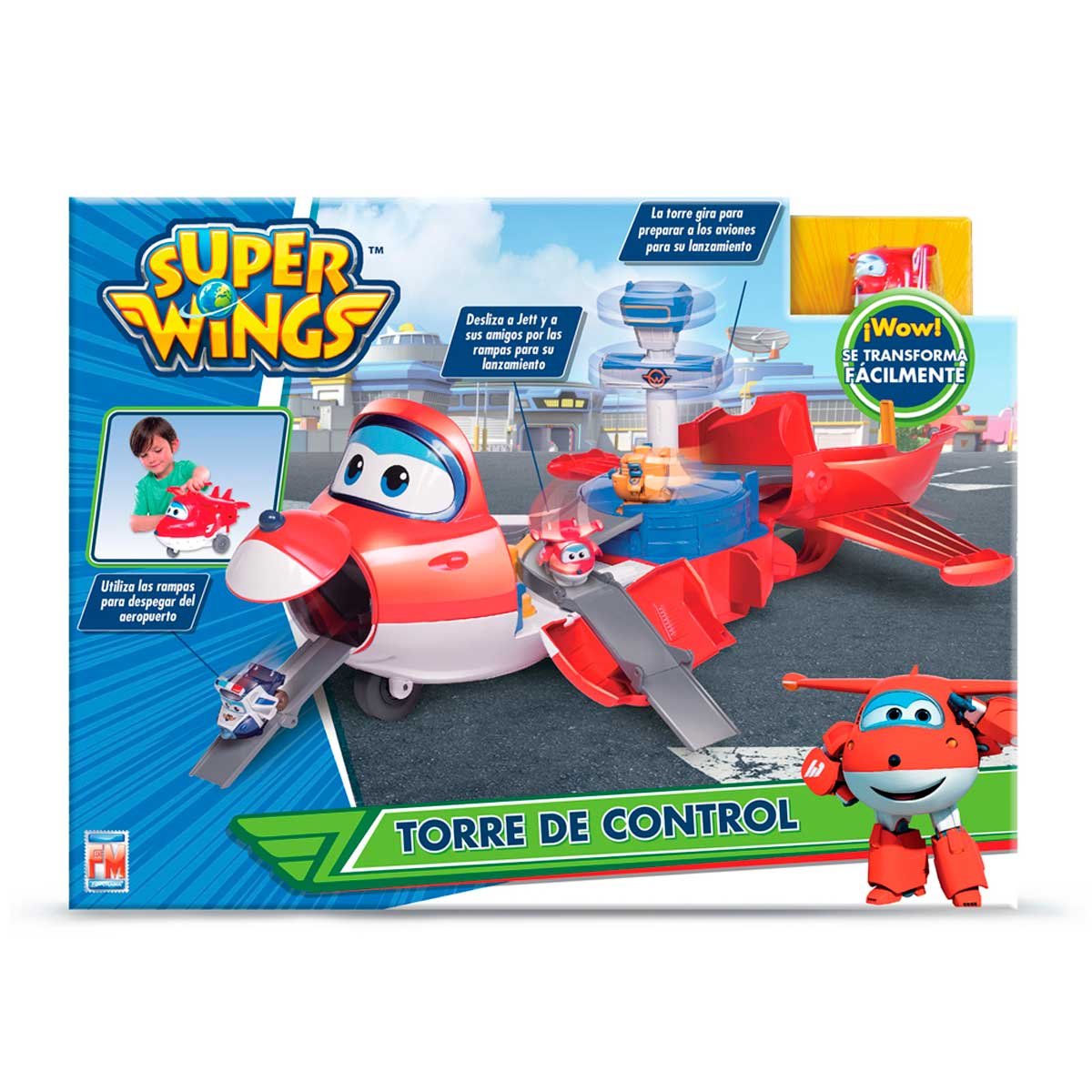 Super Wings Torre Control Fotorama