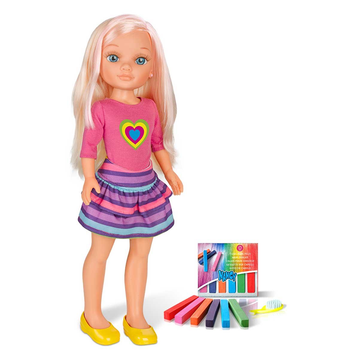 Muñeca Nancy un Día Pintando Arcoíris Famosa