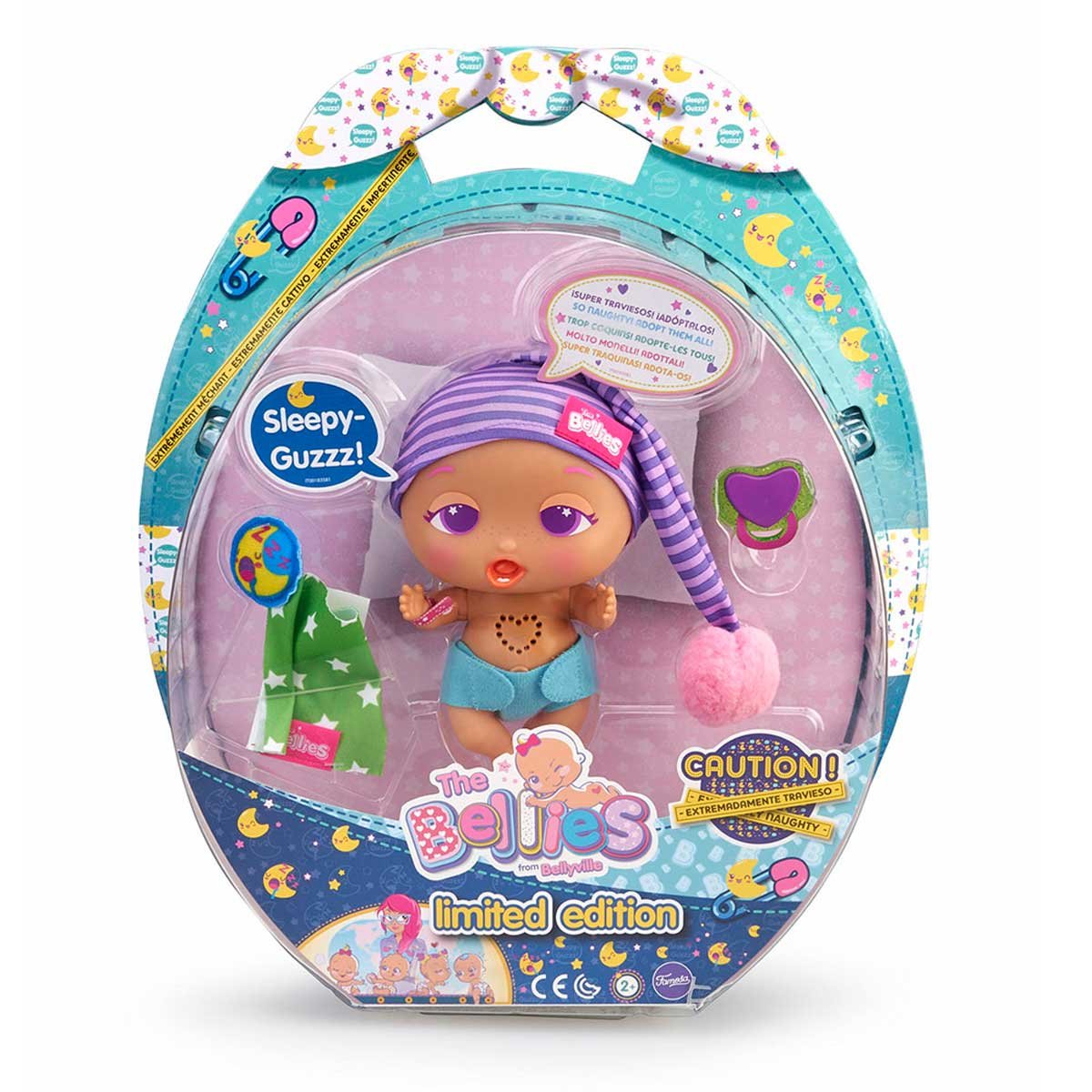 Muñeco Bellies Sleepy Z Famosa