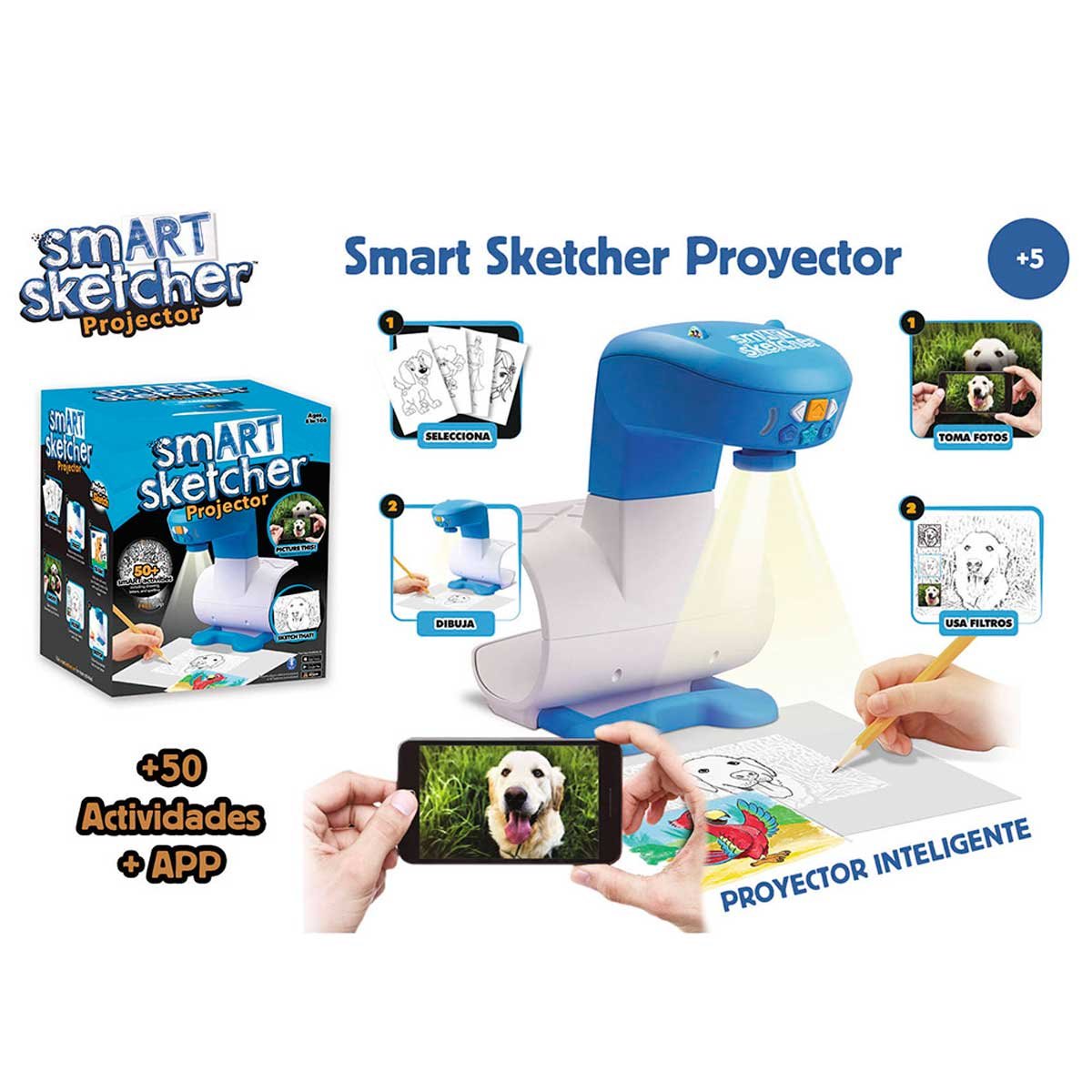 Proyector Smart Sketcher Famosa
