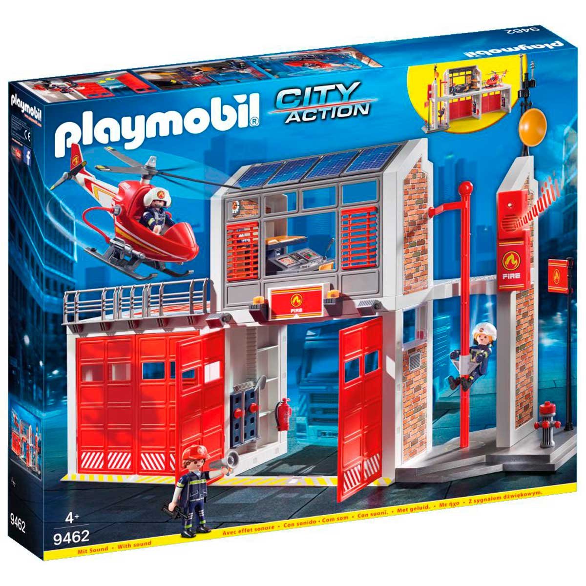 Estación de Bomberos Playmobil