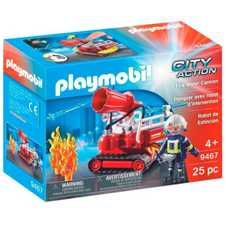 Pre School Young Children Toys Games Playmobil 9467 Fire Watter Canon Nanoceramicprotect Com