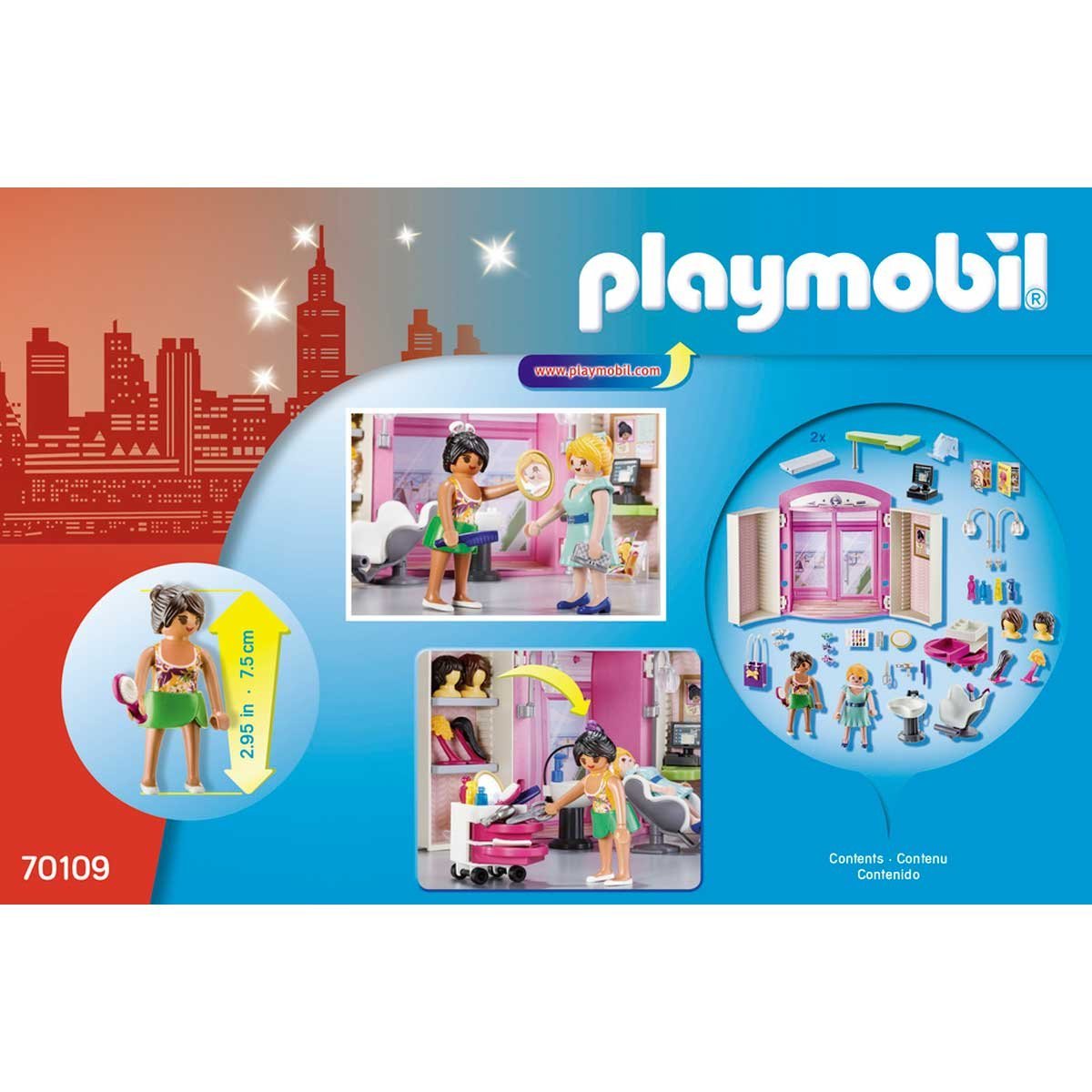 Salón de Belleza Play Box Playmobil