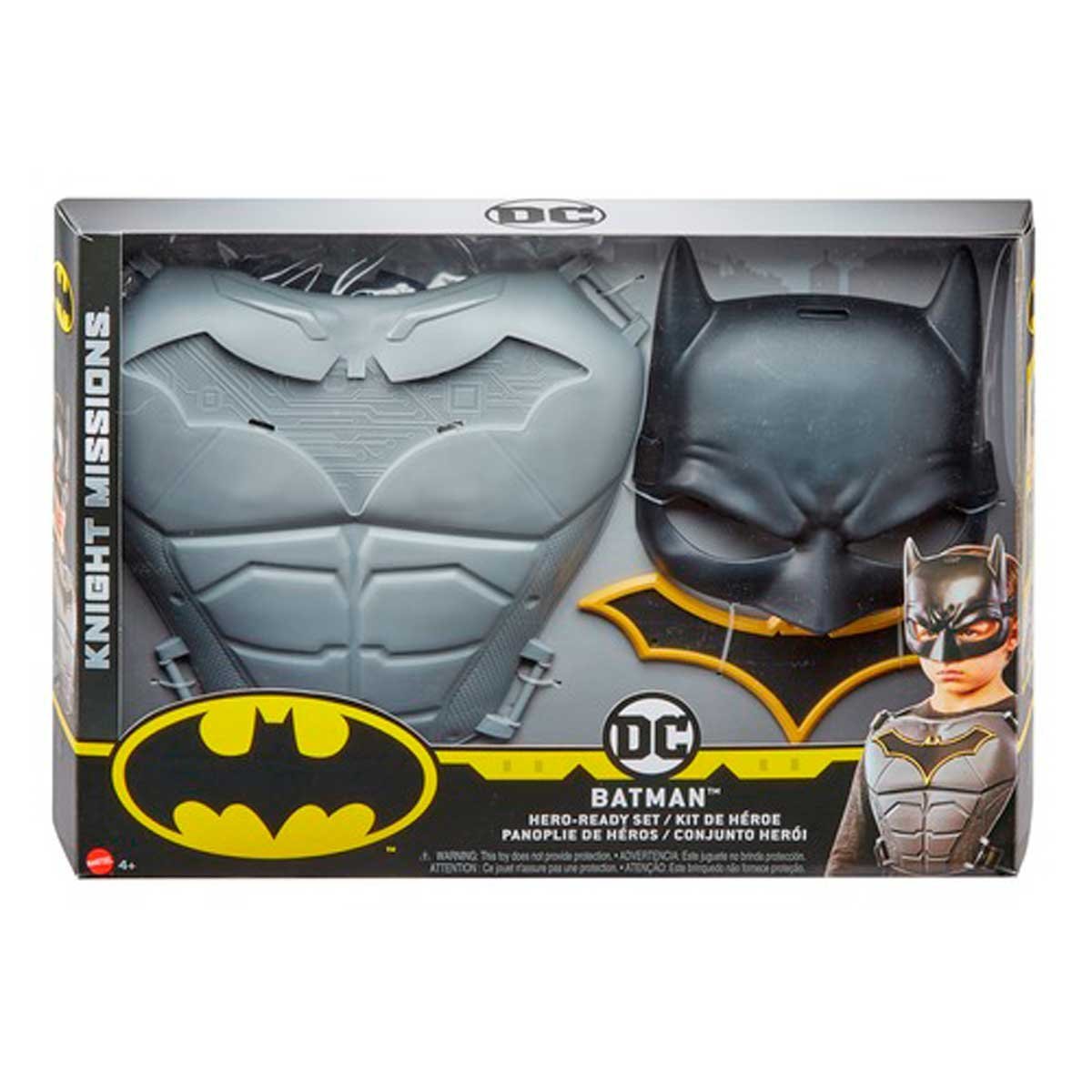 Batman Missions Armadura + Mascara  Mattel