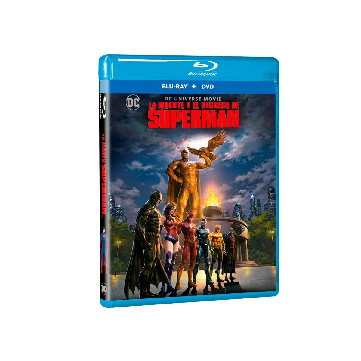 Blu Ray + Dvd la Muerte Y Regreso de Superman