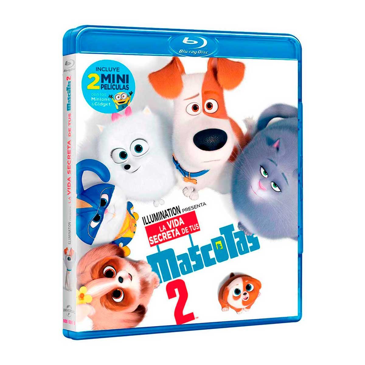 Blu Ray la Vida Secreta de Tus Mascotas 2