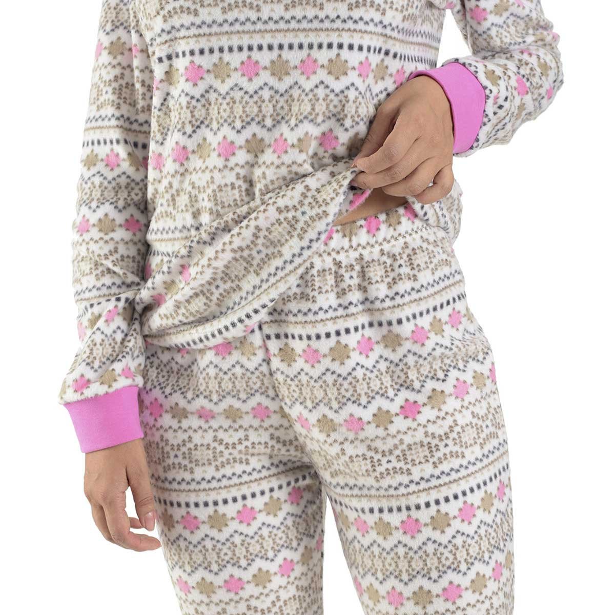 Pijama Minky Estampada Playera Y Pantalon la Nuit