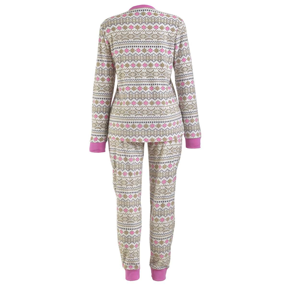 Pijama Minky Estampada Playera Y Pantalon la Nuit