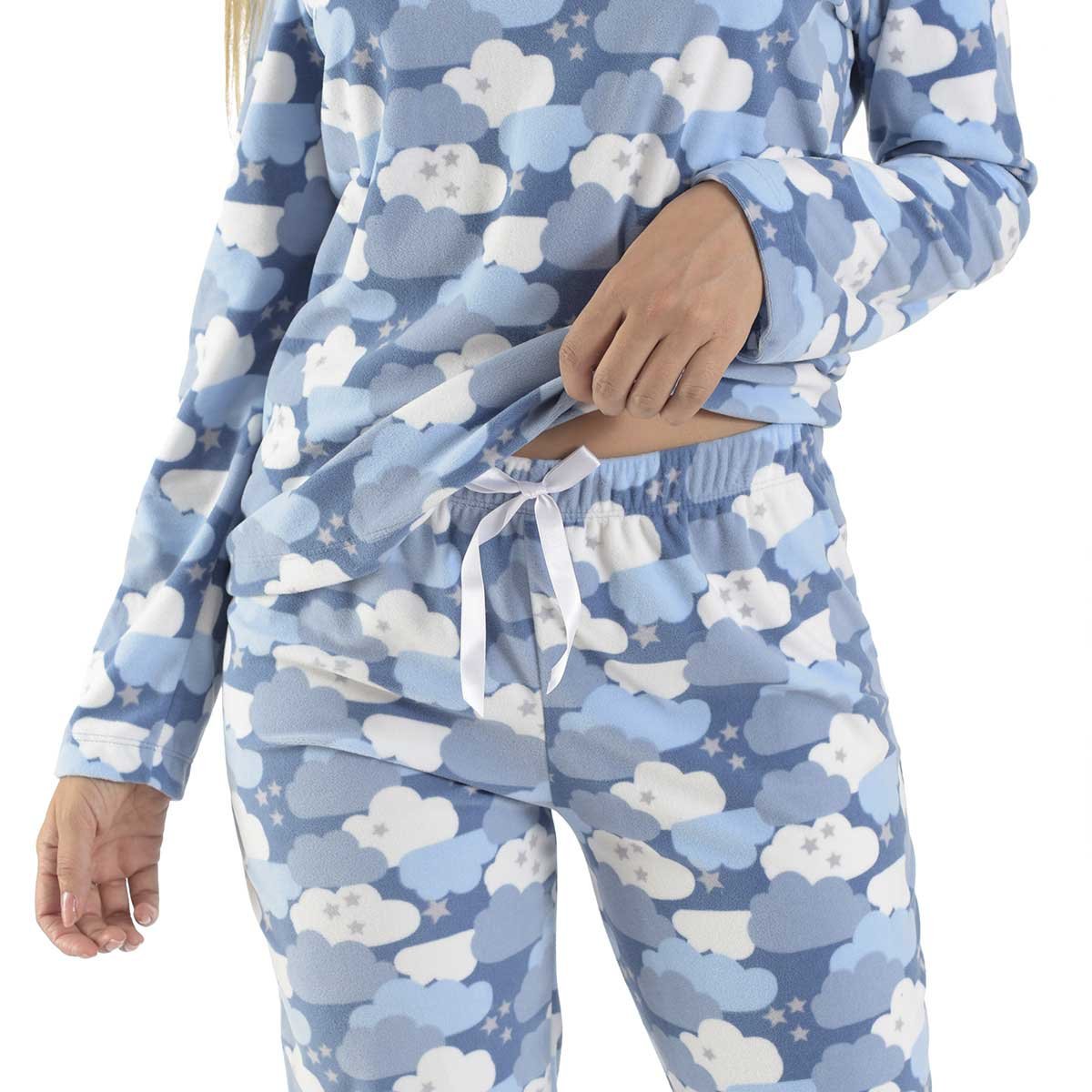 Pijama Baby Estampado de Nubes la Nuit