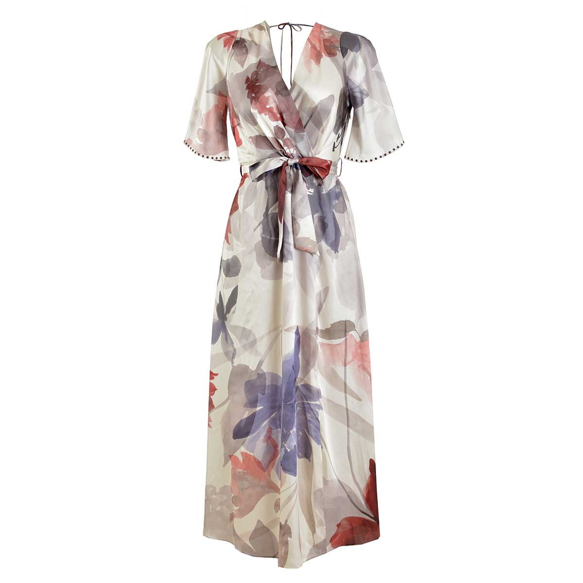 Vestido Blanco Floreado C2C para Mujer